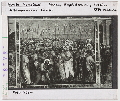 Vorschaubild Giusto Menabuoi: Padua, Baptisterium, Gefangennahme Christi 
